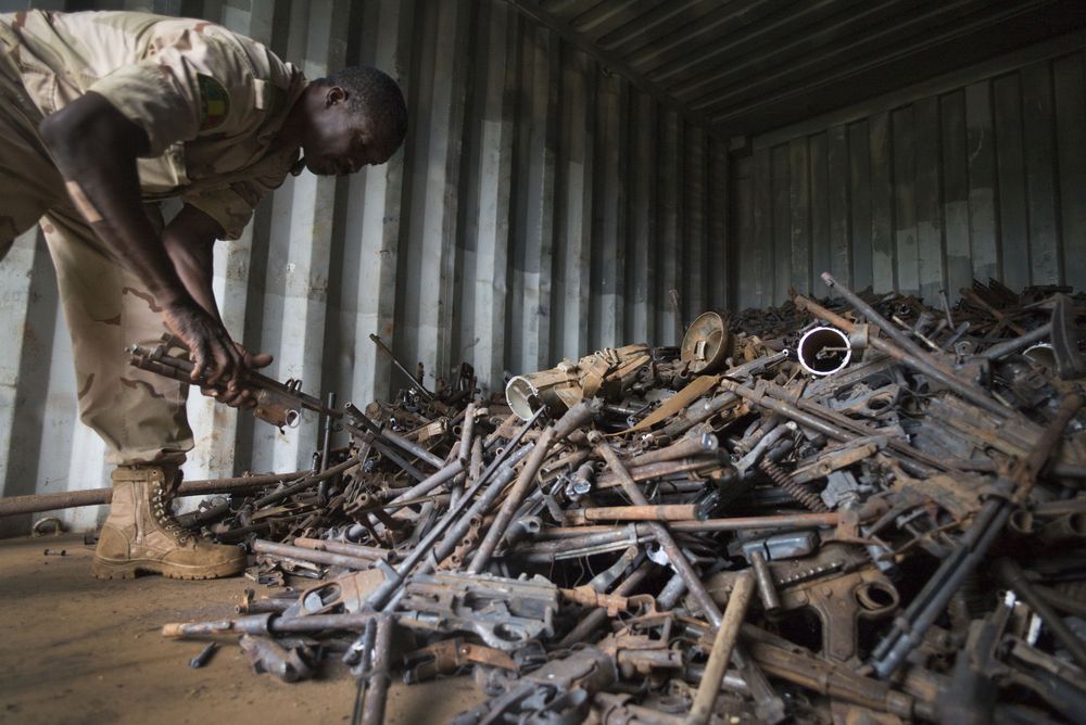 destruction in Ukraine caused by conflict